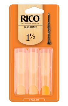 Rico Clarinet #1.5 (3 Pack)
