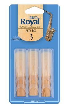 Rico Royal Alto Sax #3.0 (3 Pack)