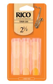 Rico Tenor Sax #2.5 Reeds (3 Pack)