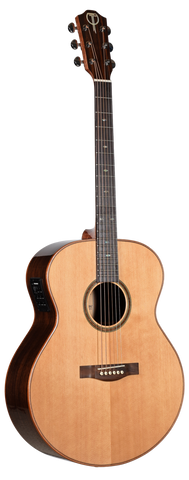 Teton STJ150ENT Jumbo Body Acoustic Guitar (Scratch & Ding)