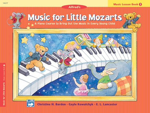 Alfred - Music for Little Mozarts - Music Lesson Book - 1