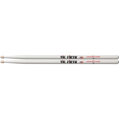 VIC FIRTH AMERICAN CLASSIC 5AW WHITE WOOD TIP STICKS VIC FIRTH