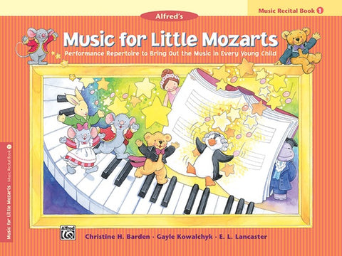 Alfred - Music for Little Mozarts - Music Recital Book - 1