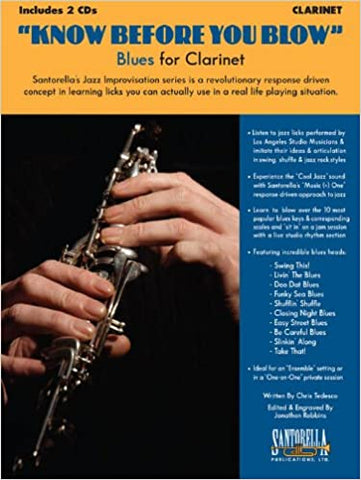 Know Before You Blow Blues for Clarinet