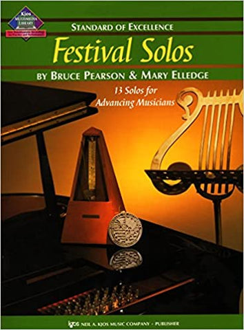 Standard of Excellence - Festival Solos Book 3 - Trombone
