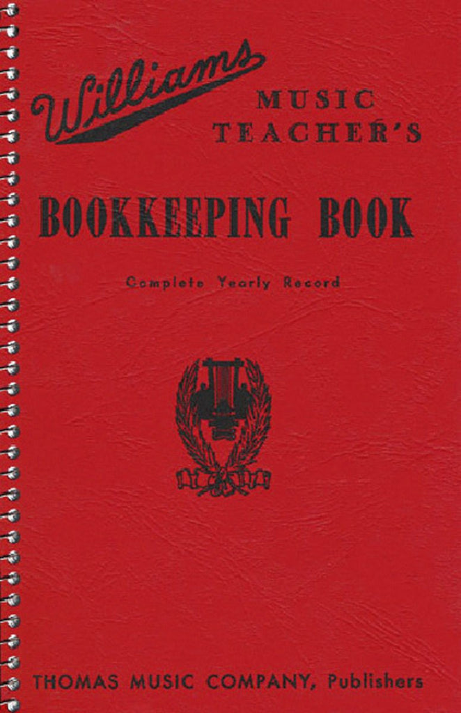 Williams - Music Teacher's Bookkeeping Book