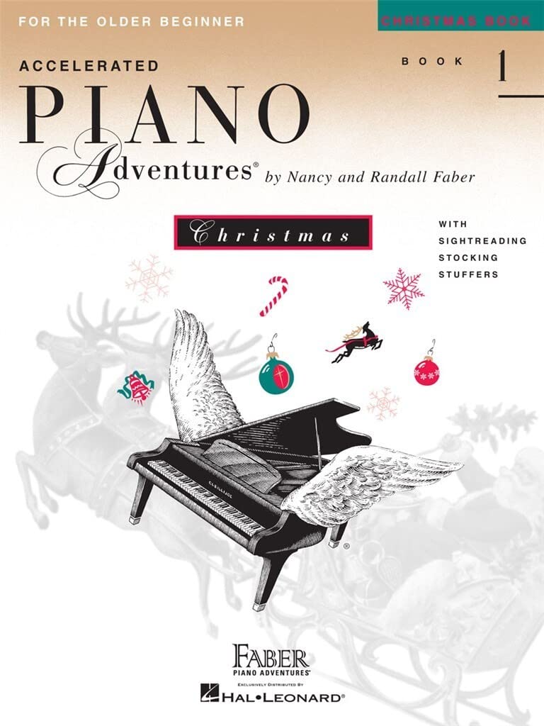 Faber Accelerated Piano Adventures - Christmas Book - Book 1