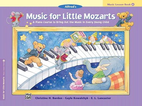 Alfred - Music for Little Mozarts - Music Lesson Book - 4