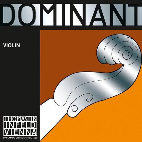 Thomastik-Infeld 135 Dominant Violin String Set - 4/4 Size With Steel Loop-end E