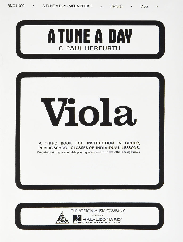 A tune A day Viola book 3