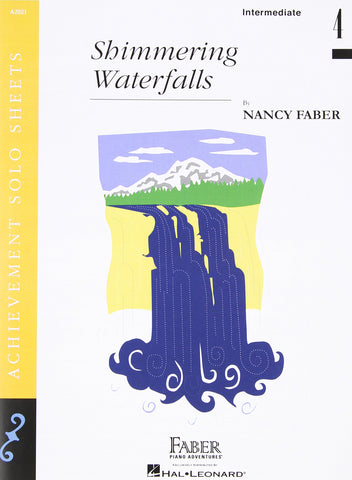 Shimmering Waterfalls by Nancy Faber