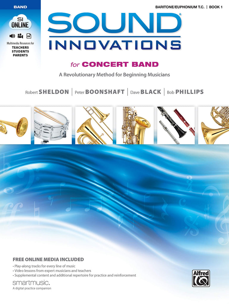 Alfred - Sound Innovations - Concert Band - Baritone/Euphonium T.C. - Book 1