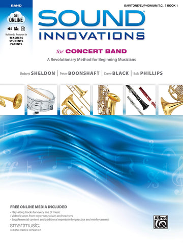 Alfred - Sound Innovations - Concert Band - Baritone/Euphonium T.C. - Book 1