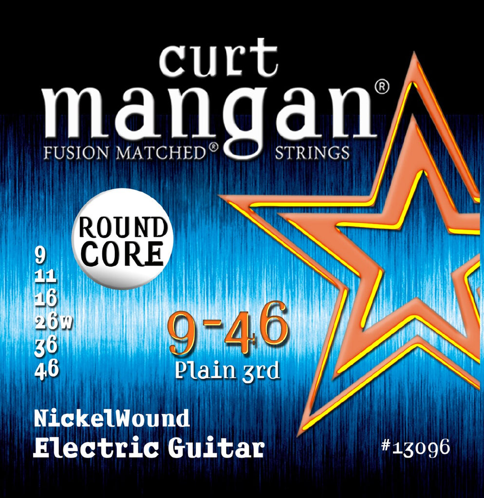 9-46 ROUND CORE Nickel Wound Guitar Strings