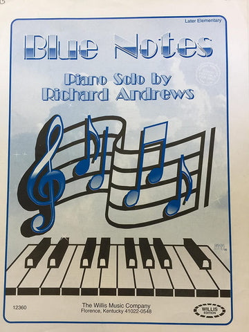 Blue Notes - Piano Solo - Richard Andrews