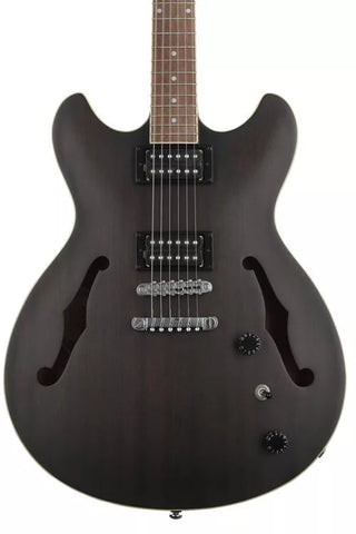 Ibanez Artcore AS53 - Electric Guitar Hollow Body - Transparent Black Flat