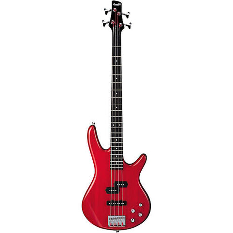 Ibanez Gio GSR200TR Bass Guitar - Transparent Red