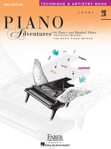Faber - Piano Adventures - Technique & Artistry Book - Level 2B