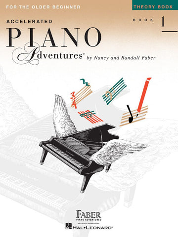 Faber - Accelerated Piano Adventures - Theory Book - Book 1