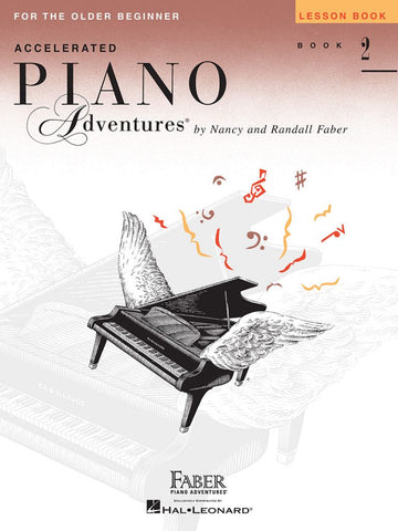 Faber - Accelerated Piano Adventures - Lesson Book - Book 2