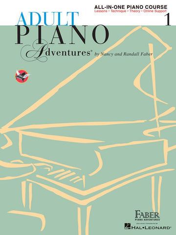 Faber Adult Piano Adventures All-In-One Piano Course 1