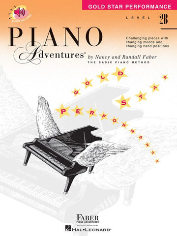 Faber - Piano Adventures - Gold Star Performance - Level 2B