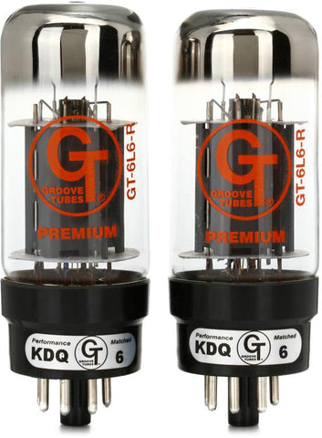 Groove Tubes GT-6L6-RD Duet Amplifier Tube Set