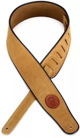 Levy's MSS3 Suede Guitar Strap - Tan