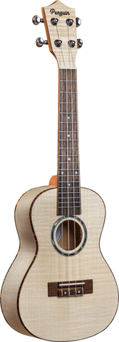 Penguin Concert Flamed Maple Ukulele 550C