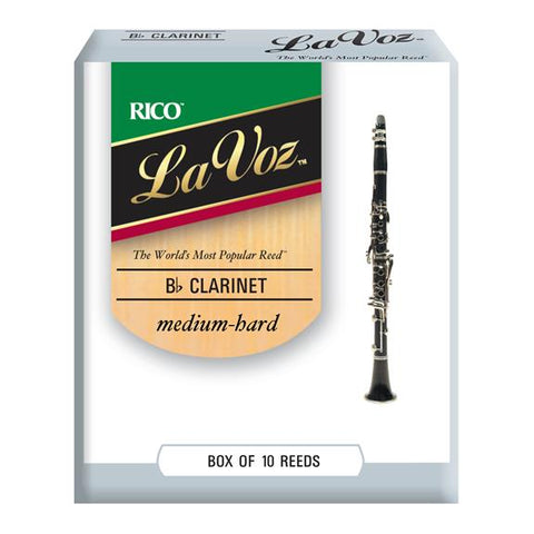 Rico La Voz Clarinet Medium Hard (Box of 10)