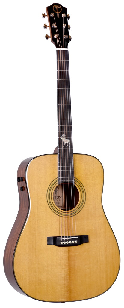 Teton STS200ENT Dreadnought Cutaway Spruce Top Mahogany Back/Sides 6-String Acoustic-Electric Guitar