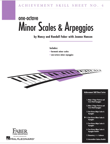 Faber - One-Octave Minor Scales & Arpeggios