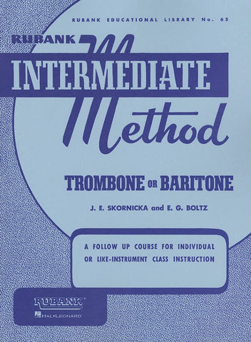 Rubank Intermediate Method - Trombone or Baritone