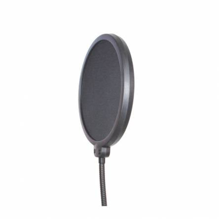CAD Audio Acousti-Shield VoxPop 6-Inch Microphone Pop Filter on 14-Inch Gooseneck