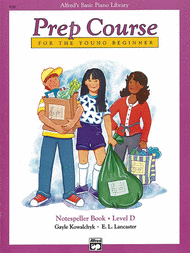 Alfred - Prep Course for the Young Beginner - Notespeller Book - Level D