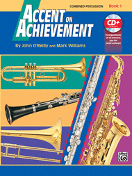 Accent of Achievment Book 1 Combined Percussion