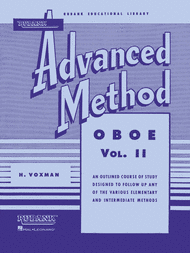 Hal Leonard - Rubank - Advanced Method - Oboe - Vol. II