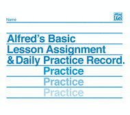 Alfred's Basic Lesson Assignment Record