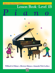Alfred - Basic Piano Library - Lesson Book - Level 1B