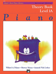 Alfred's Basic Piano Library Theory Book Level 1A