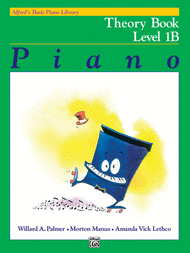 Alfred's Basic Piano Library Theory Book Level 1B