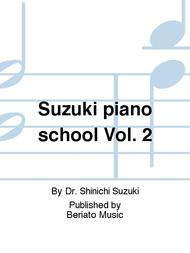 Suzuki Piano School Vol. 2 BOOK & CD