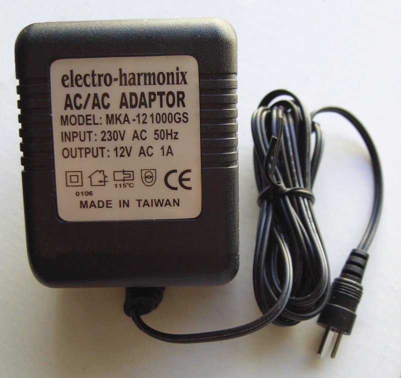 Electro Harmonix EH12V 12 Volt AC Adapter