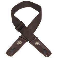 Lock-It LIS-006P2-BRN/BRN Poly Strap Brown