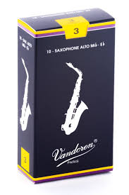 Vandoren SR213 Alto Saxophone Reed Size 3 (Box of 10)