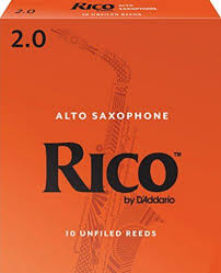 Rico Alto Sax # 2 Box Of 10