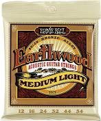 Ernie Ball 2003 Earthwood 80/20 Medium-Light Acoustic Guitar Strings