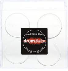 Drumdots Drumdots Original Drum Dampeners - 4-pack