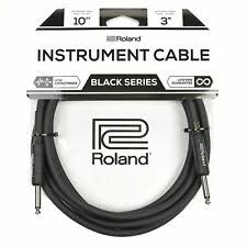 Roland 10ft Instrument Cable Straight/Straight 1/4" jack (RIC-B10)