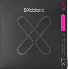 D'Addario XTE0942 XT Nickel Plated Steel Electric Guitar Strings -.009-.042 Super Light